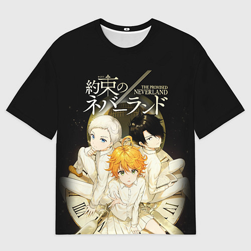 Мужская футболка оверсайз Обещанный Неверленд / 3D-принт – фото 1