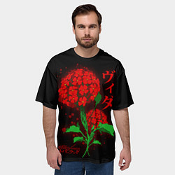 Футболка оверсайз мужская Обещанный Неверленд, Вида, цвет: 3D-принт — фото 2