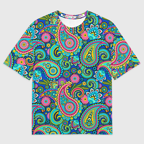 Мужская футболка оверсайз Славянские Узоры / 3D-принт – фото 1