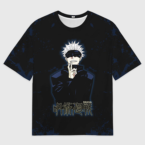 Мужская футболка оверсайз Jujutsu Kaisen - Satoru Gojou / 3D-принт – фото 1