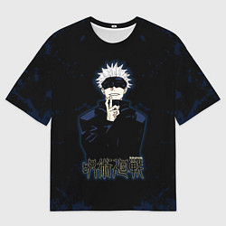 Мужская футболка оверсайз Jujutsu Kaisen - Satoru Gojou