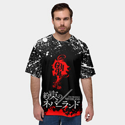 Футболка оверсайз мужская 63194 - Emma Z, цвет: 3D-принт — фото 2