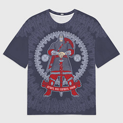 Мужская футболка оверсайз Русский богатырь