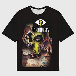Мужская футболка оверсайз Шестая Little Nightmares