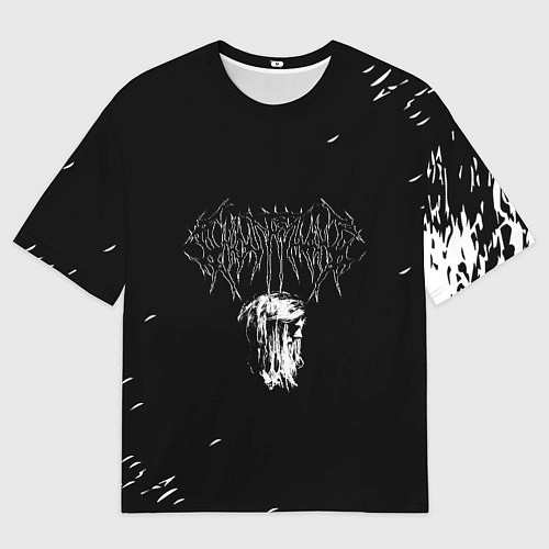 Мужская футболка оверсайз GHOSTEMANE / 3D-принт – фото 1