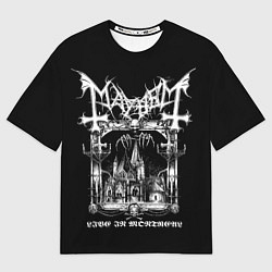 Мужская футболка оверсайз MAYHEM