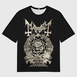 Мужская футболка оверсайз MAYHEM