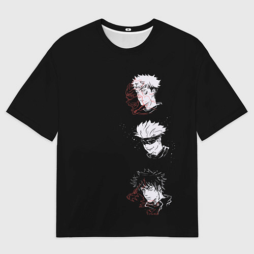 Мужская футболка оверсайз Jujutsu Kaisen / 3D-принт – фото 1