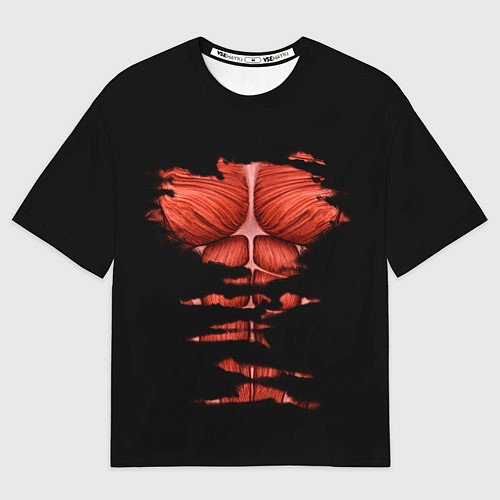 Мужская футболка оверсайз Титан / 3D-принт – фото 1