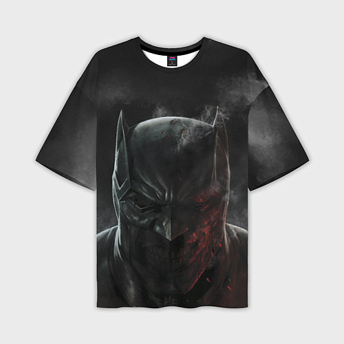 Мужская футболка оверсайз BATMAN DAMNED / 3D-принт – фото 1