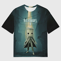 Мужская футболка оверсайз Little Nightmares