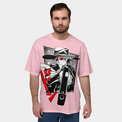 Футболка оверсайз мужская Hellsing Хеллсинг, цвет: 3D-принт — фото 2