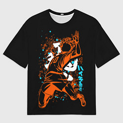 Мужская футболка оверсайз ВОЛЕЙБОЛ!! HAIKYUU!!