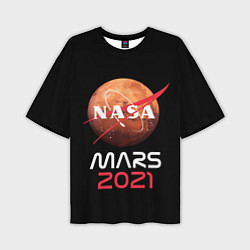 Мужская футболка оверсайз NASA Perseverance
