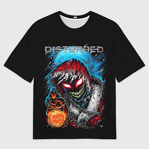Мужская футболка оверсайз Disturbed / 3D-принт – фото 1