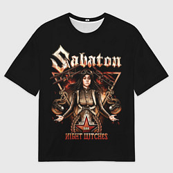 Мужская футболка оверсайз Sabaton