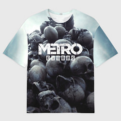 Мужская футболка оверсайз Metro Exodus
