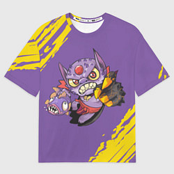 Мужская футболка оверсайз Лион Dota 2