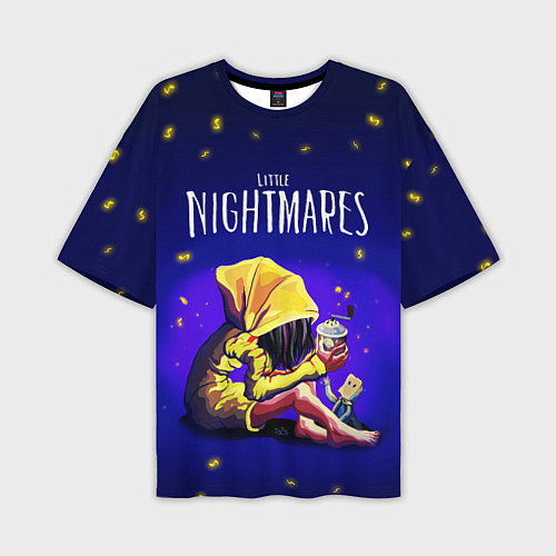 Мужская футболка оверсайз LITTLE NIGHTMARES / 3D-принт – фото 1
