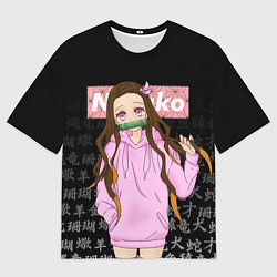 Мужская футболка оверсайз NEZUKO НЕЗУКО