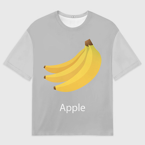 Мужская футболка оверсайз Banana / 3D-принт – фото 1