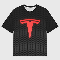 Футболка оверсайз мужская NEON TESLA НЕОН ТЕСЛА, цвет: 3D-принт
