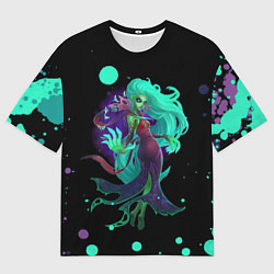 Мужская футболка оверсайз Death prophet Dota 2