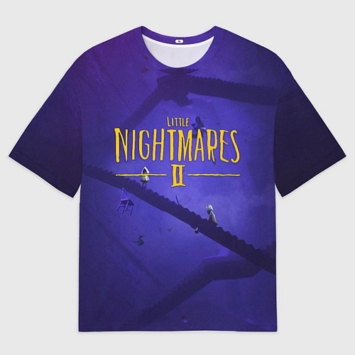 Мужская футболка оверсайз LITTLE NIGHTMARES ЛИТЛ НАЙТМ / 3D-принт – фото 1