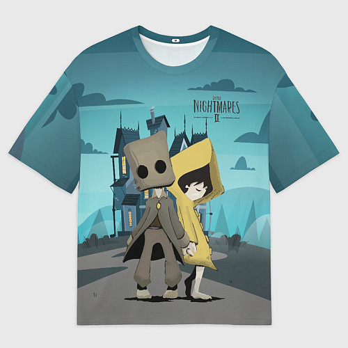 Мужская футболка оверсайз Little Nightmares 2 / 3D-принт – фото 1
