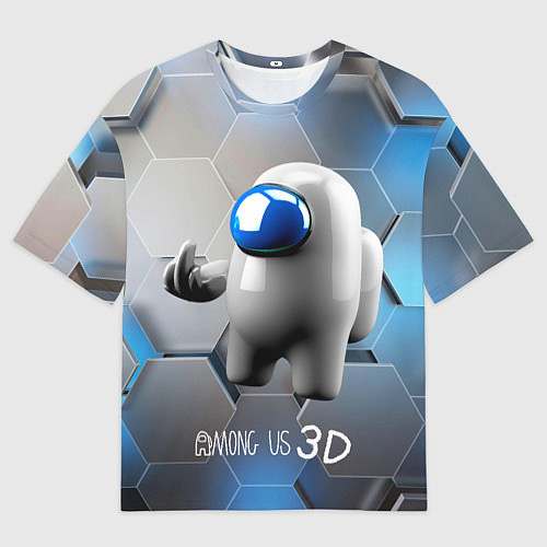 Мужская футболка оверсайз Among Us 3D / 3D-принт – фото 1
