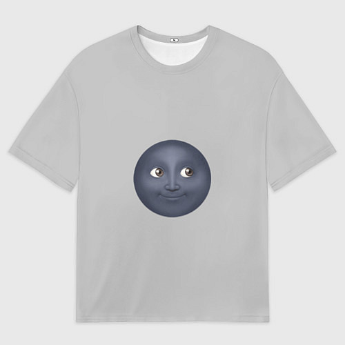 Мужская футболка оверсайз Темная луна / 3D-принт – фото 1