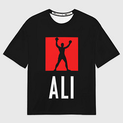 Мужская футболка оверсайз Muhammad Ali
