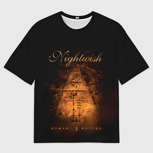 Мужская футболка оверсайз NIGHTWISH / 3D-принт – фото 1