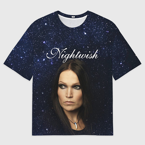 Мужская футболка оверсайз Nightwish Tarja Turunen Z / 3D-принт – фото 1