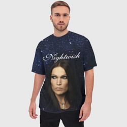 Футболка оверсайз мужская Nightwish Tarja Turunen Z, цвет: 3D-принт — фото 2