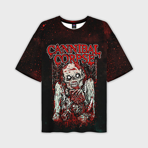 Мужская футболка оверсайз Cannibal Corpse / 3D-принт – фото 1