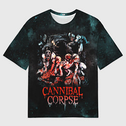 Мужская футболка оверсайз Cannibal Corpse