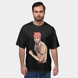 Футболка оверсайз мужская Ricardo, цвет: 3D-принт — фото 2