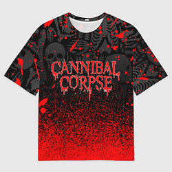 Футболка оверсайз мужская CANNIBAL CORPSE, цвет: 3D-принт