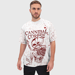 Футболка оверсайз мужская Cannibal Corpse, цвет: 3D-принт — фото 2