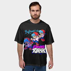 Футболка оверсайз мужская Friday Night Funkin, цвет: 3D-принт — фото 2