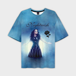 Футболка оверсайз мужская Nightwish, цвет: 3D-принт