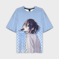 Мужская футболка оверсайз Miyamura