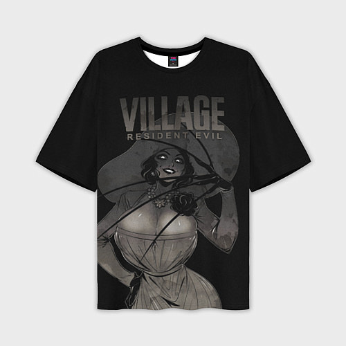 Мужская футболка оверсайз VILLAGE resident evil / 3D-принт – фото 1