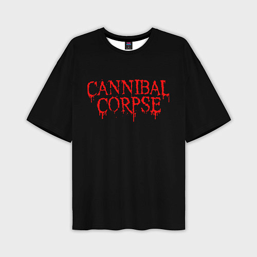 Мужская футболка оверсайз Cannibal Corpse / 3D-принт – фото 1