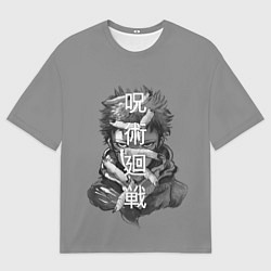 Мужская футболка оверсайз JUJUTSU KAISEN ИТАДОРИ