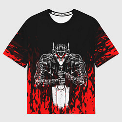 Футболка оверсайз мужская BERSERK, цвет: 3D-принт