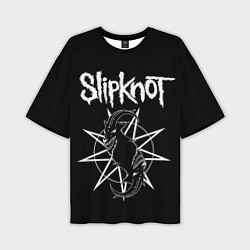 Мужская футболка оверсайз Skipknot Козел