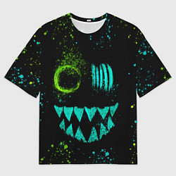 Футболка оверсайз мужская Монстр, цвет: 3D-принт