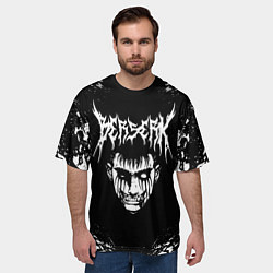 Футболка оверсайз мужская BERSERK БЕРСЕРК, цвет: 3D-принт — фото 2